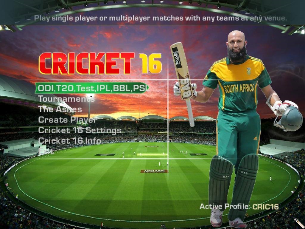 cricket games free play